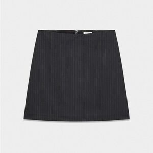 New - Aritzia Wilfred Classic Mini Skirt - Pinstripe